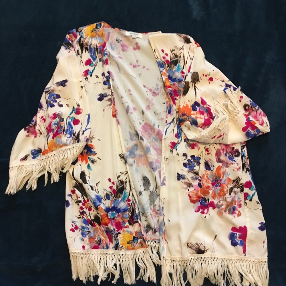 Floral kimono